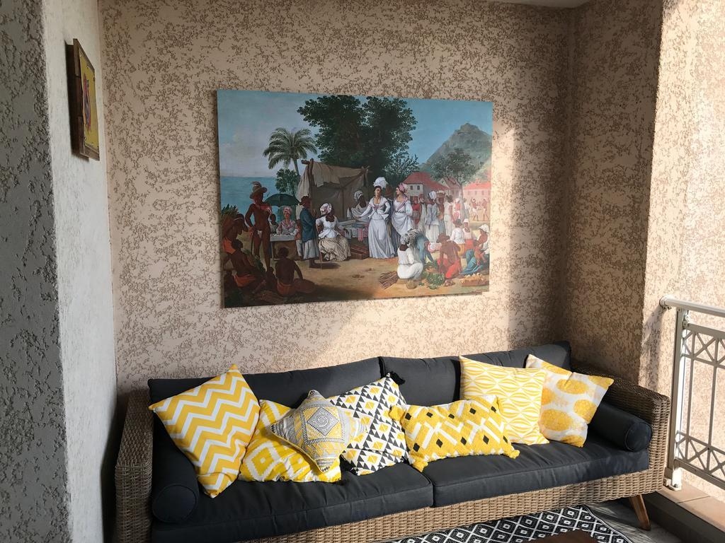 Le Petrel Blanc - Appartement Sur La Plage De La Souris Blanche Trois Bassins Luaran gambar
