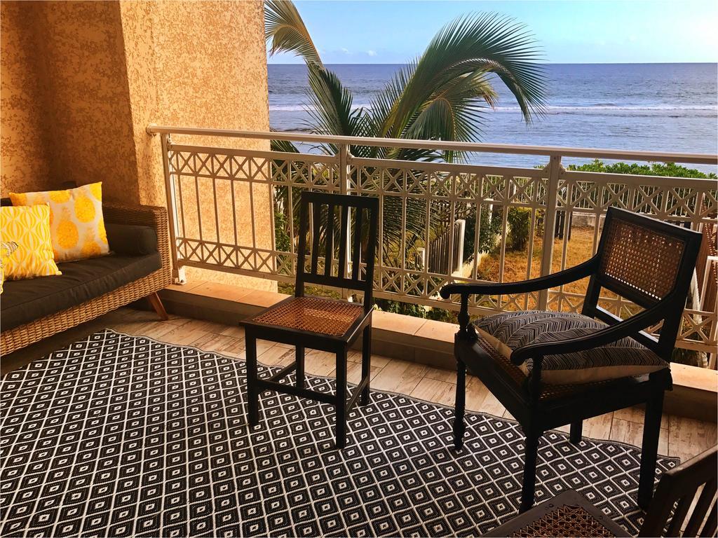 Le Petrel Blanc - Appartement Sur La Plage De La Souris Blanche Trois Bassins Luaran gambar