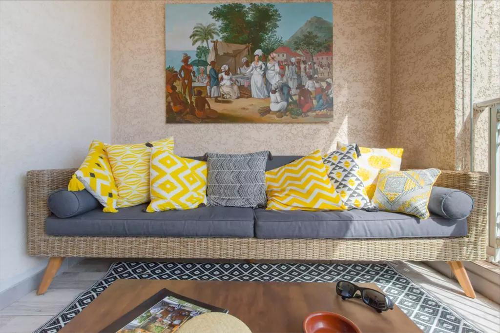 Le Petrel Blanc - Appartement Sur La Plage De La Souris Blanche Trois Bassins Luaran gambar