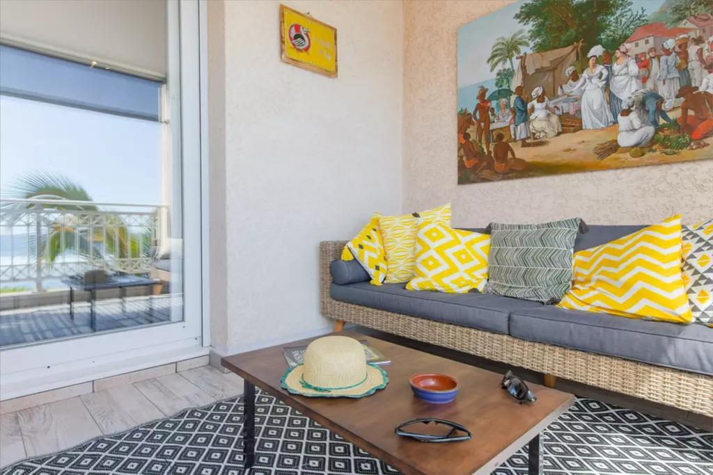 Le Petrel Blanc - Appartement Sur La Plage De La Souris Blanche Trois Bassins Luaran gambar
