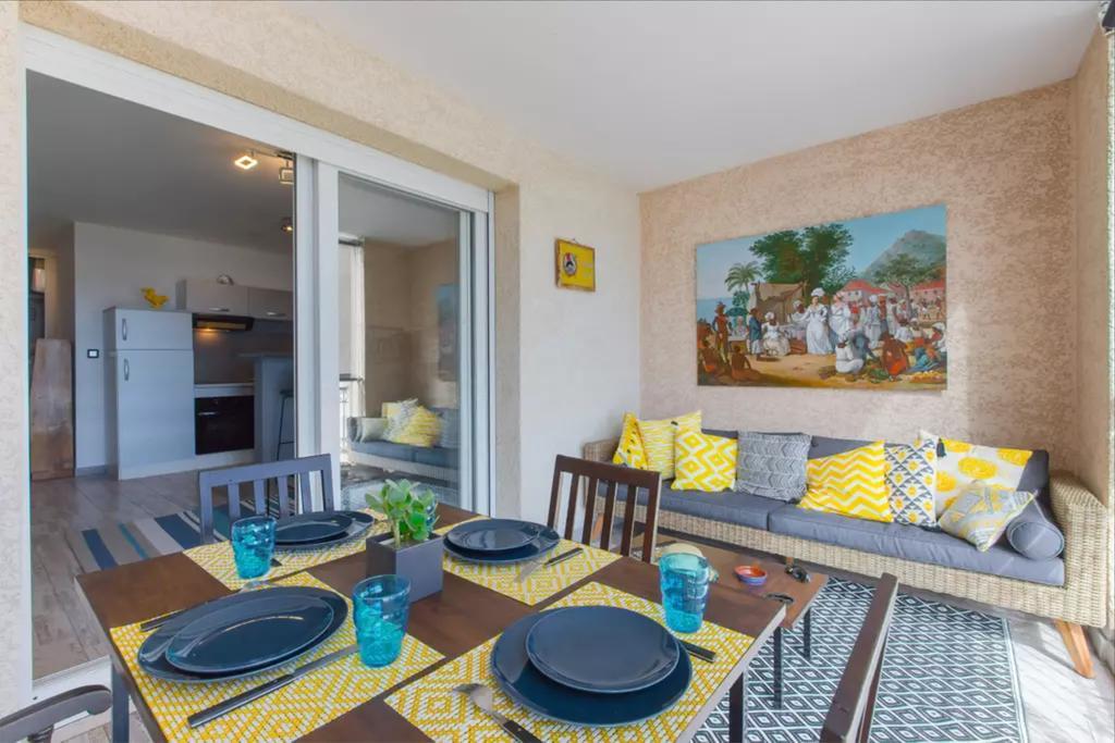 Le Petrel Blanc - Appartement Sur La Plage De La Souris Blanche Trois Bassins Luaran gambar